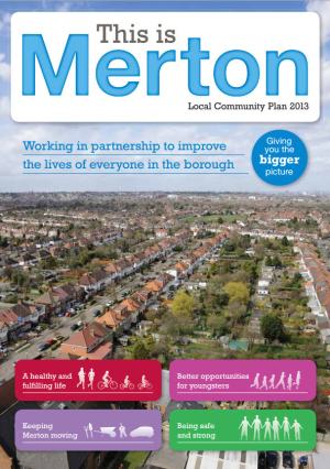 Merton Community Plan cover